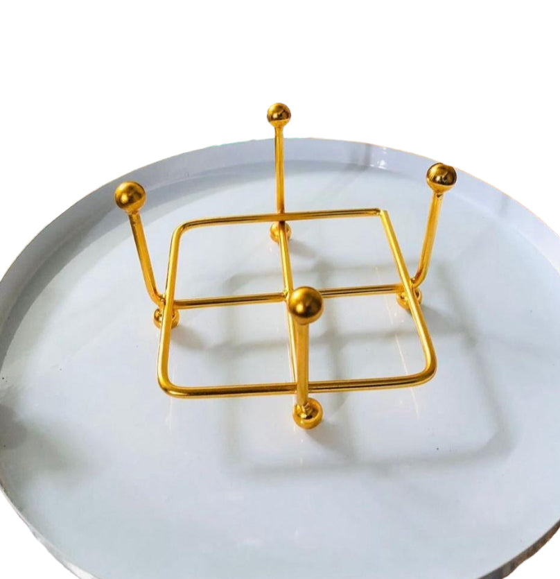 Metal coaster stand