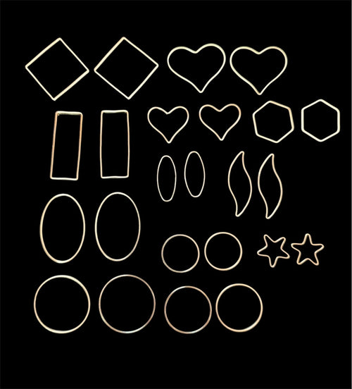 24 pieces mix bezel pack