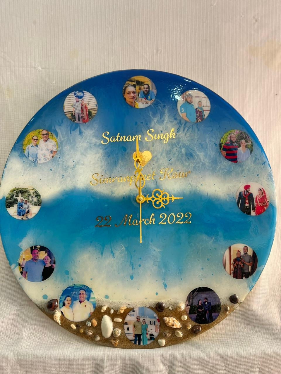 Custom Photo Memory Clock