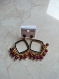 Beads jhumka for resin