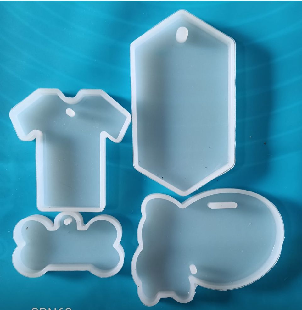 Keychain or Tag Mould Set