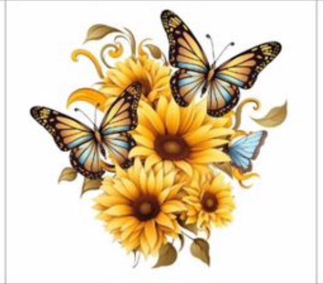 Flower Sticker