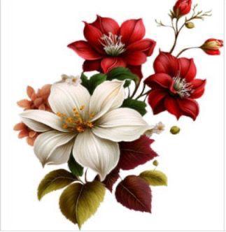 Flower Sticker
