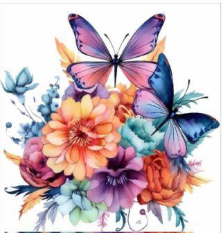 Flower Sticker