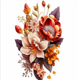 Flower Sticker