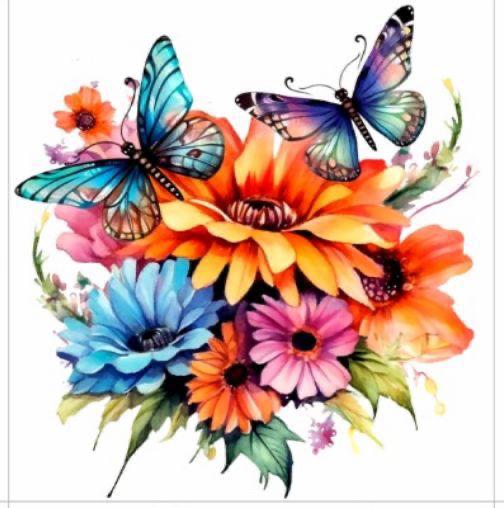 Flower Sticker