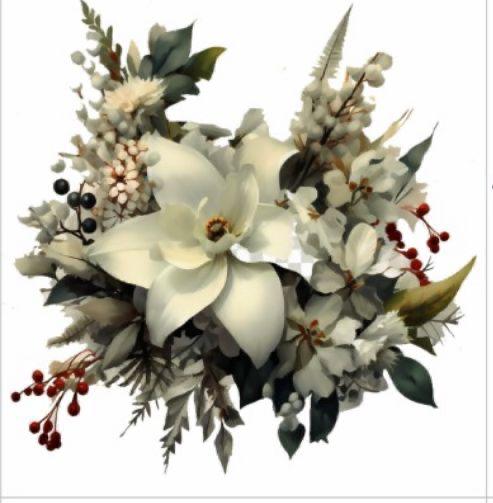 Flower Sticker