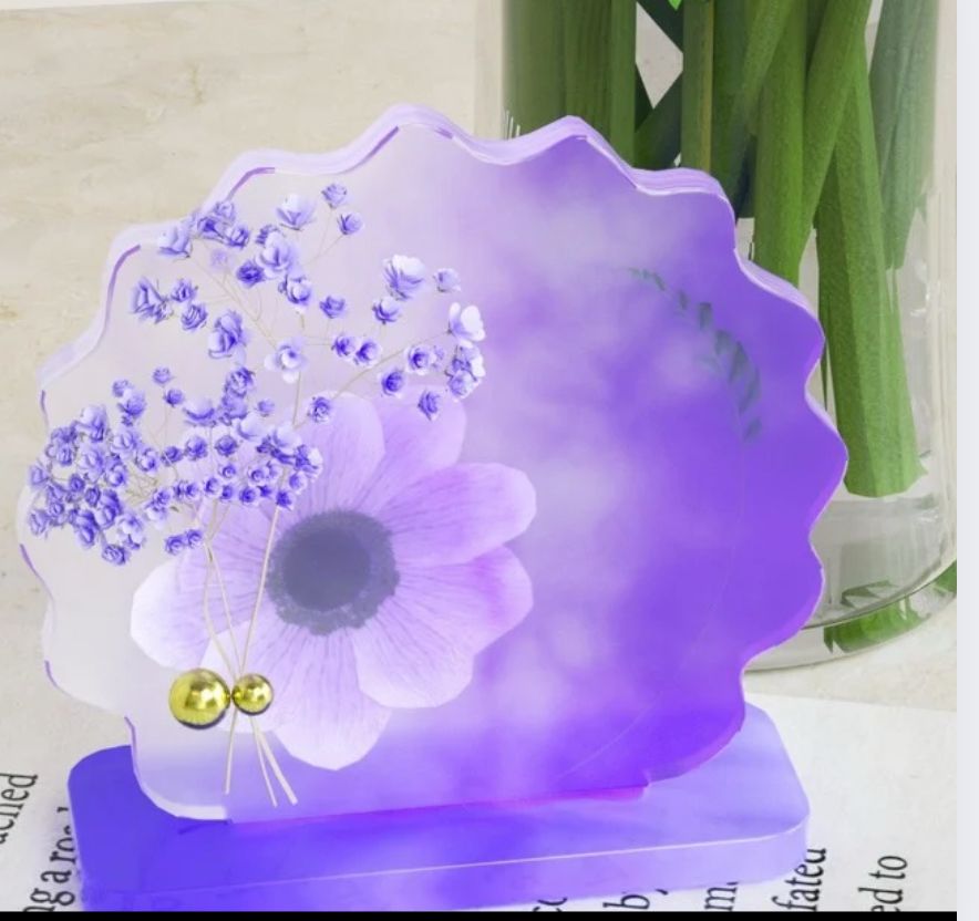 6 Cavities Small Elegant Photo Frame Mould