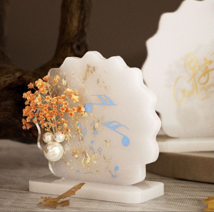 6 Cavities Small Elegant Photo Frame Mould