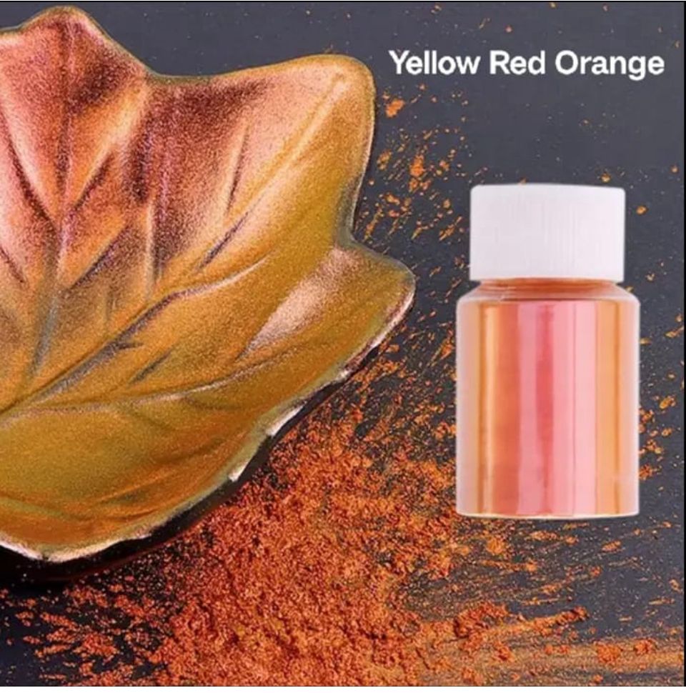 Chameleon mica powder pigment