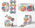 Thank you sticker tape roll