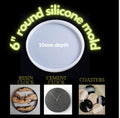 Plain round 6 inch