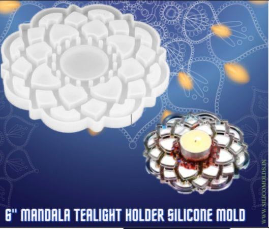 Mandala t-light mould