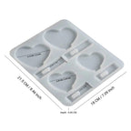 Cute Heart frame with stand mould