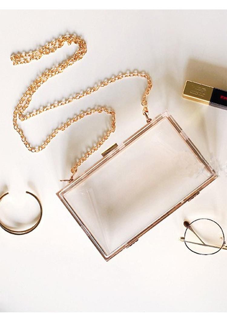 Acrylic clutch