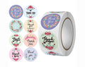 Thank you sticker tape roll