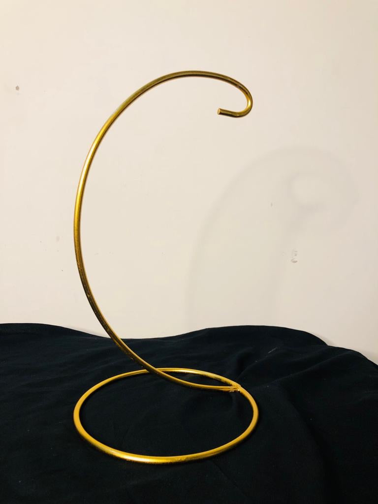 Metal clock stand