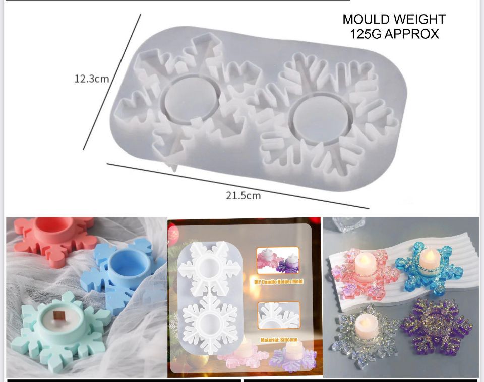 Snowflake T-light mould