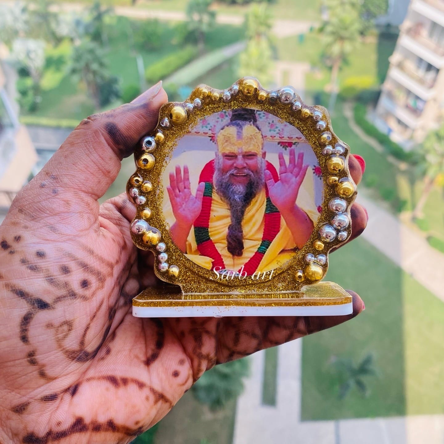 Divine Blessings Resin Frame