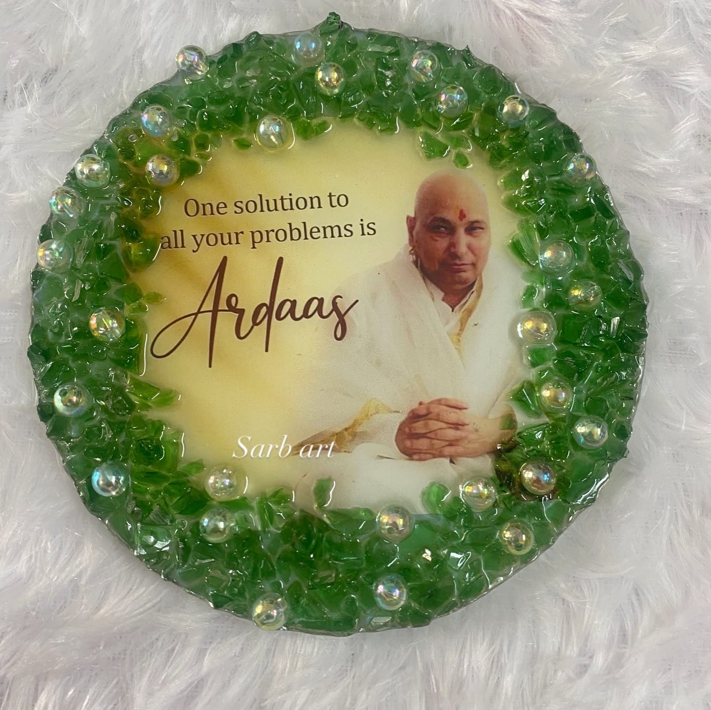 Ardaas Spiritual Resin Frame